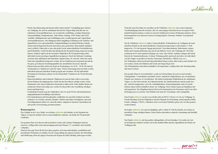 Leistungsbeschreibung